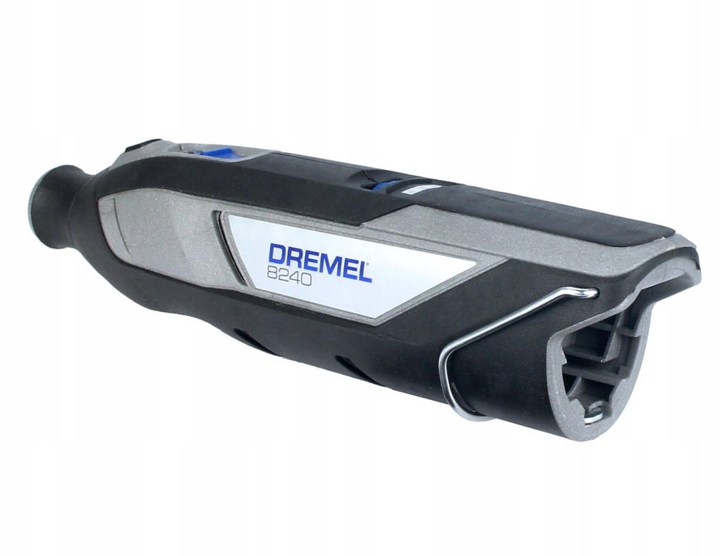 Dremel 8240 lewy profil z widocznym włącznikiem suwakowym