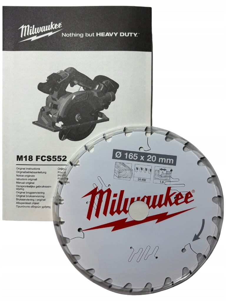 Pilarka tarczowa piła akumulatorowa Milwaukee M18 FCS552-0 18V 165 mm body