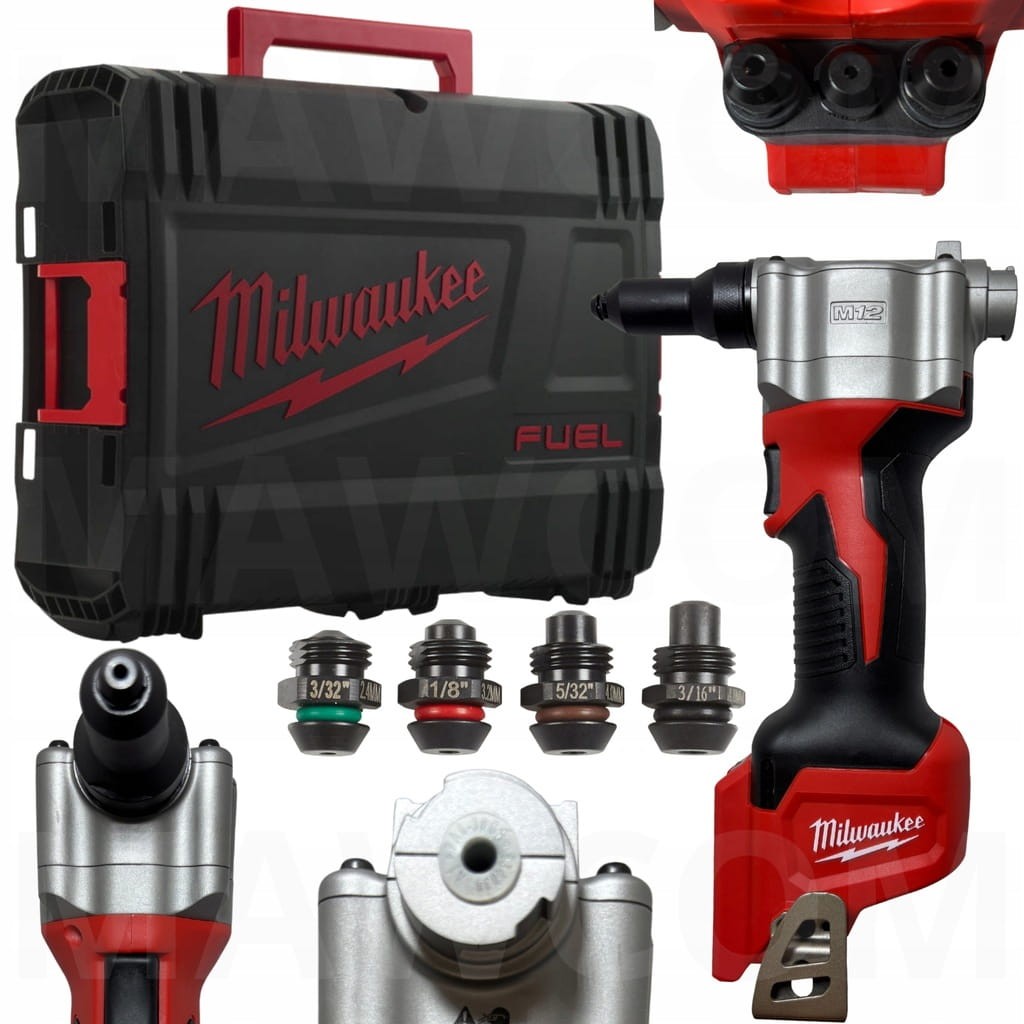 Milwaukee M12 BPRT-0X Nitownica akumulatorowa BODY + Walizka 4933464404
