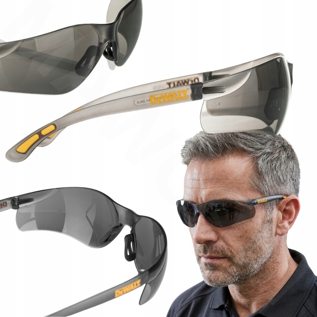 DEWALT OKULARY OCHRONNE UV BEZBARWNE DPG52-2D