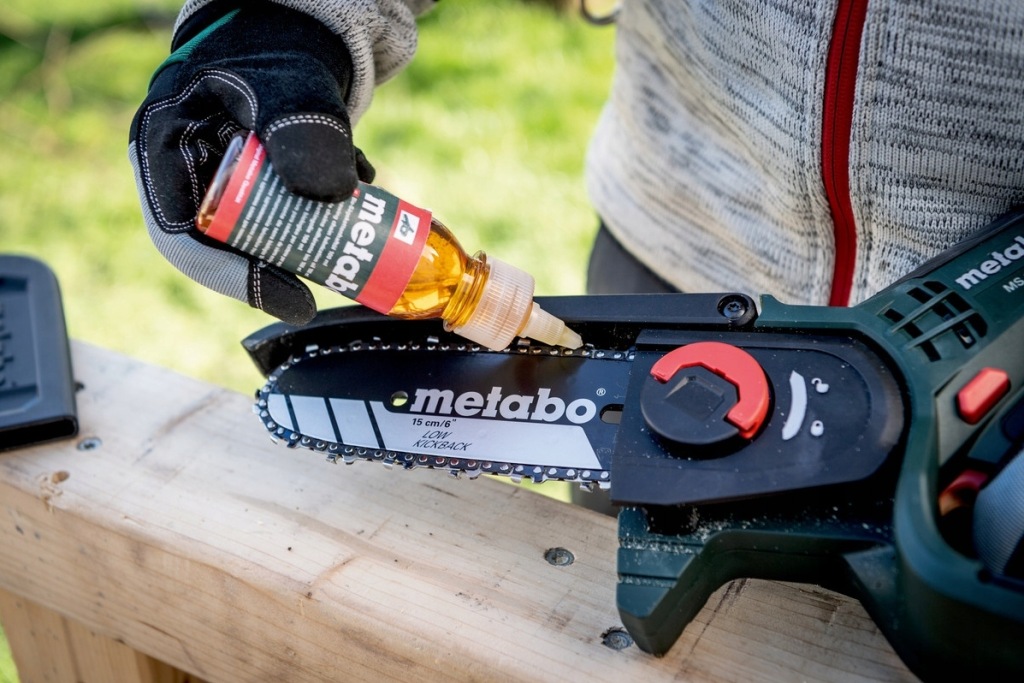 Pilarka łańcuchowa akumulatorowa Metabo 600856850 MS 18V LTX CAS 15cm BODY