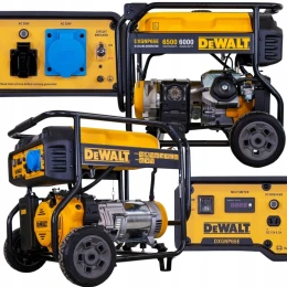 AGREGAT PRĄDOTWÓRCZY PRZENOŚNY JEDNOFAZOWY DEWALT DXGNP65E 6500W BENZYNA
