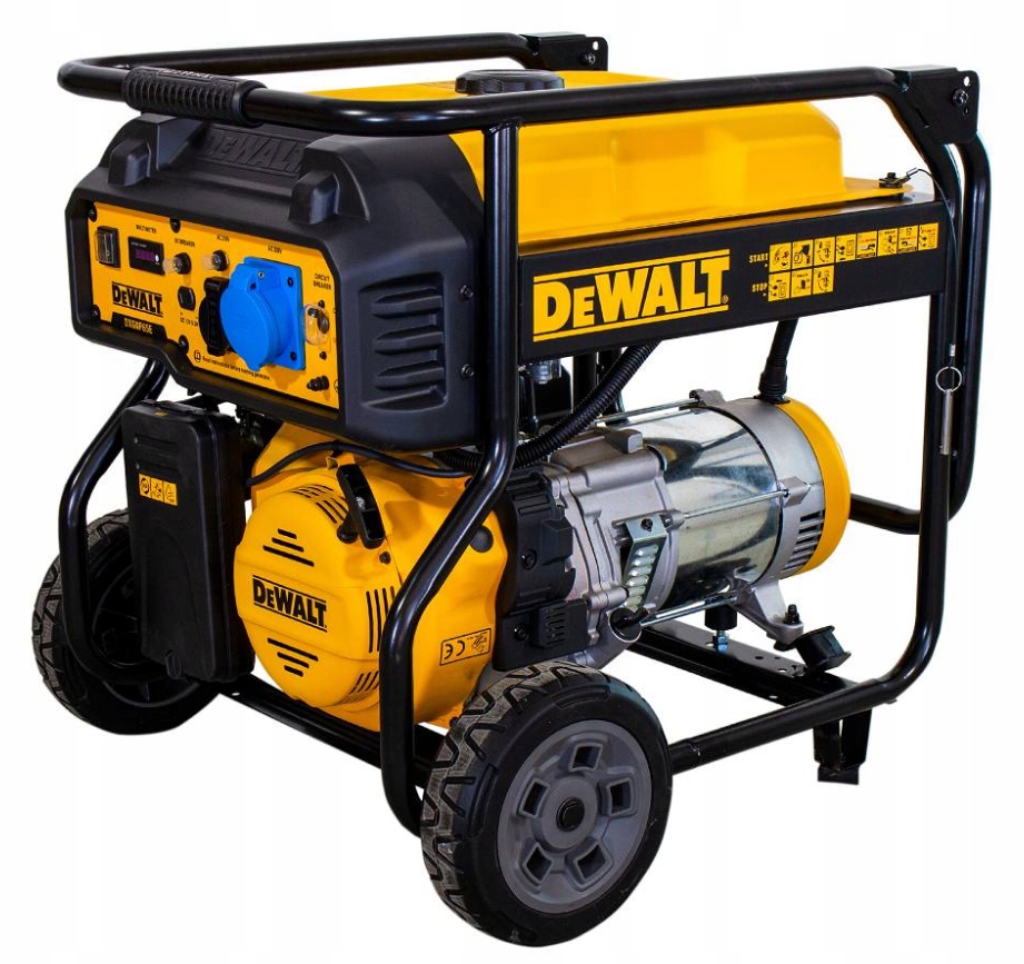 AGREGAT PRĄDOTWÓRCZY PRZENOŚNY JEDNOFAZOWY DEWALT DXGNP65E 6500W BENZYNA