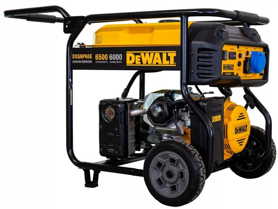 AGREGAT PRĄDOTWÓRCZY PRZENOŚNY JEDNOFAZOWY DEWALT DXGNP65E 6500W BENZYNA