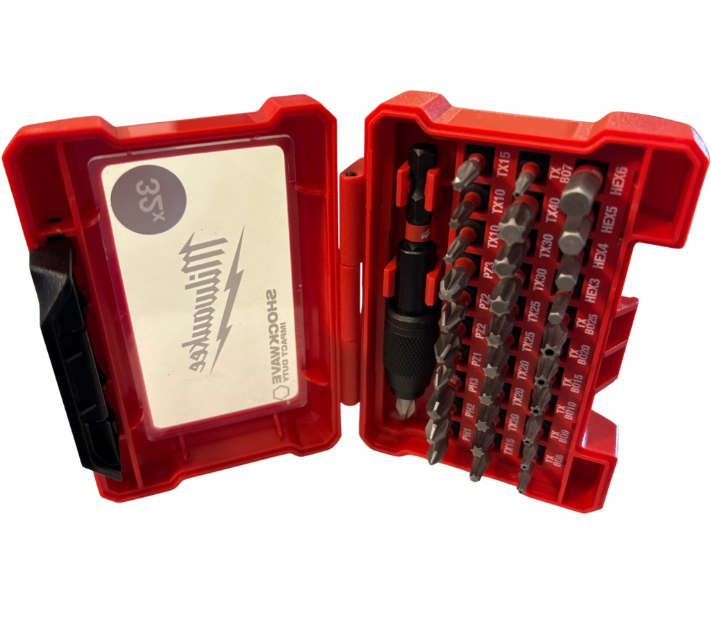 Milwaukee 4932464240 32x Bity Udarowe Wkrętarki TORX PZ PH HEX Imbus NR 2