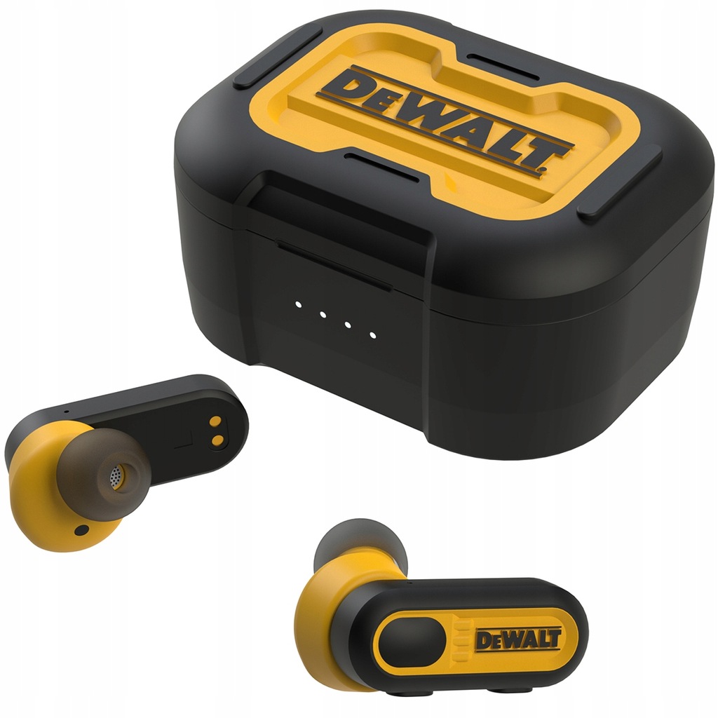 SŁUCHAWKI DOUSZNE EARBUDS Z MIKROFONEM DEWALT Bluetooth 5.0 IPx6 do 36h