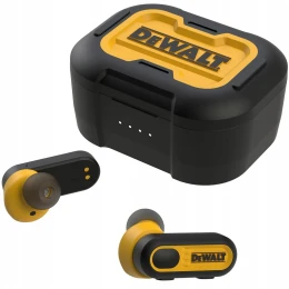 SŁUCHAWKI DOUSZNE EARBUDS Z MIKROFONEM DEWALT Bluetooth 5.0 IPx6 do 36h