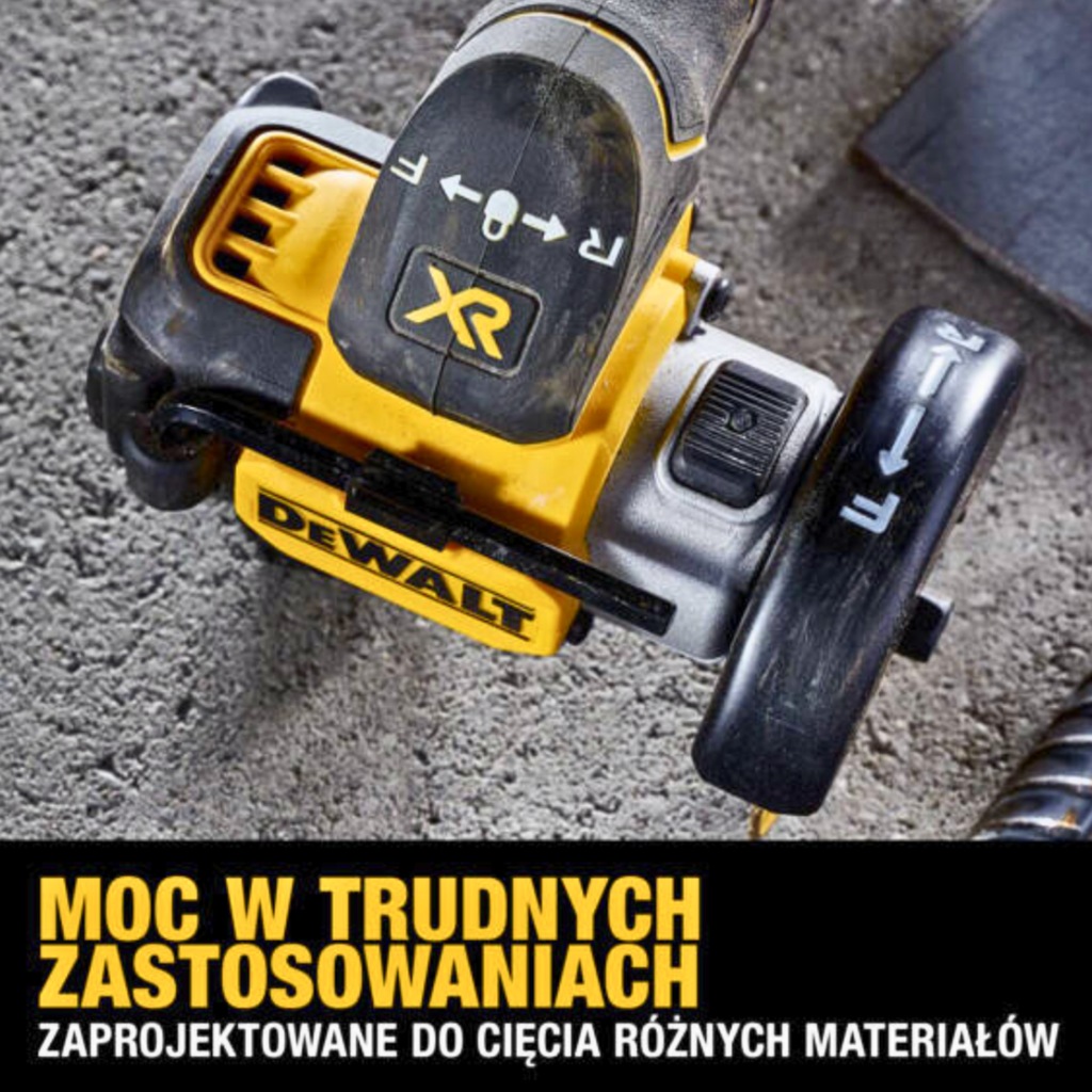 DEWALT DCS438N PRZECINARKA TARCZOWA SZLIFIERKA KOMPAKTOWA MAŁA 76MM 18V