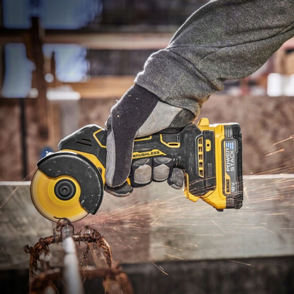 DEWALT DCS438N PRZECINARKA TARCZOWA SZLIFIERKA KOMPAKTOWA MAŁA 76MM 18V