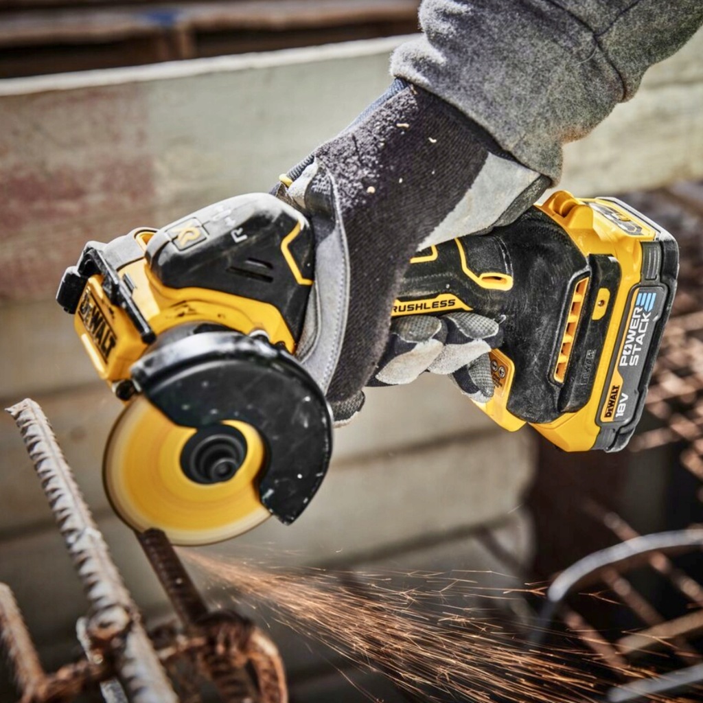 DEWALT DCS438N PRZECINARKA TARCZOWA SZLIFIERKA KOMPAKTOWA MAŁA 76MM 18V
