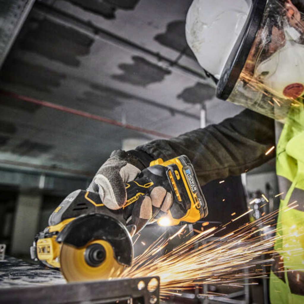 DEWALT DCS438N PRZECINARKA TARCZOWA SZLIFIERKA KOMPAKTOWA MAŁA 76MM 18V