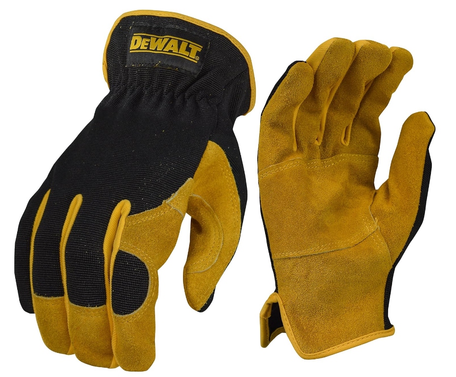Rękawice robocze wzmocnione ze skóry bydlęcej L-9 DeWalt DPG216L