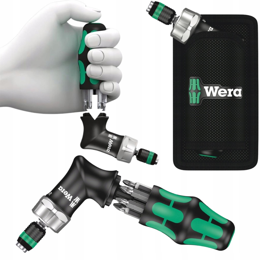 Wera 814 RA 05051030001 Wkrętak Pistol grzechotka pistoletowa + bity