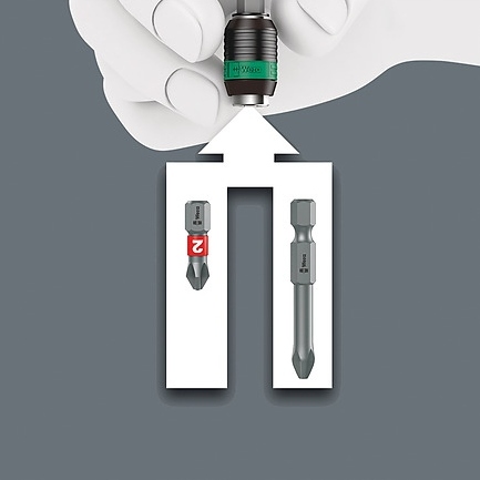 Wera 816 RA 05051461001 Grzechotka ucwyt Do Bitów 1/4" 142Mm Wkrętak -