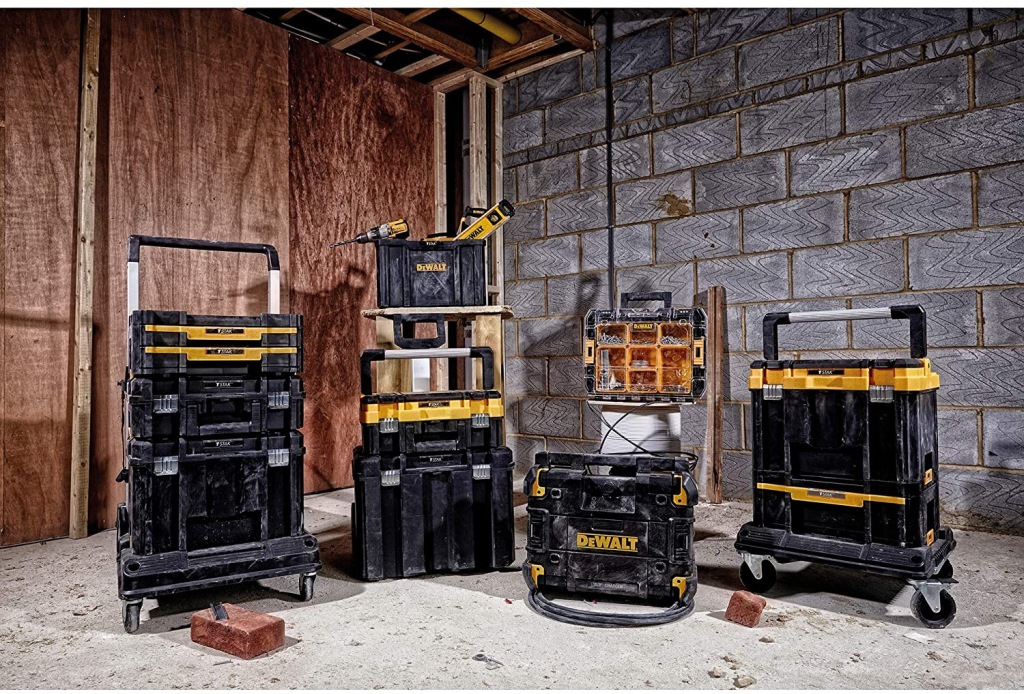 DEWALT DWST1-70704 SKRZYNIA NARZĘDZIOWA TSTAK I BEZ WKŁADU PIANKOWEGO