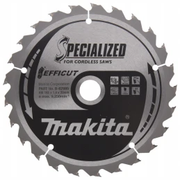 Makita B-62985 Tarcza tnąca pilarska Efficut 165x20 mm 25 zębów