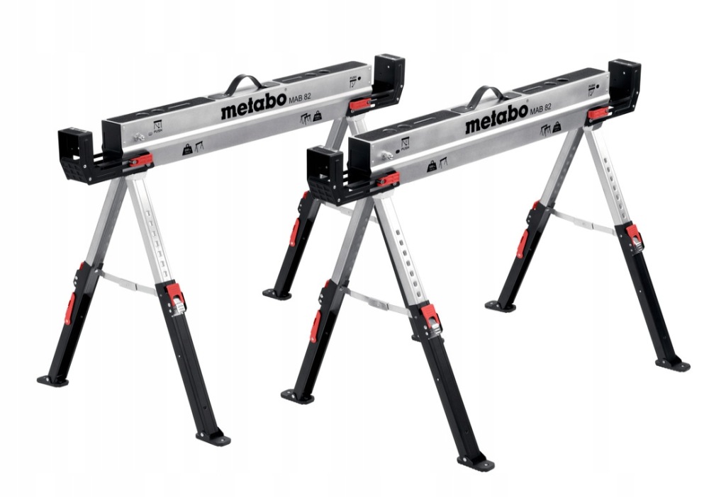 METABO ZESTAW KOZŁÓW ROBOCZYCH SKŁADANYCH KOBYŁKA STÓŁ MAB 82 626990000 -