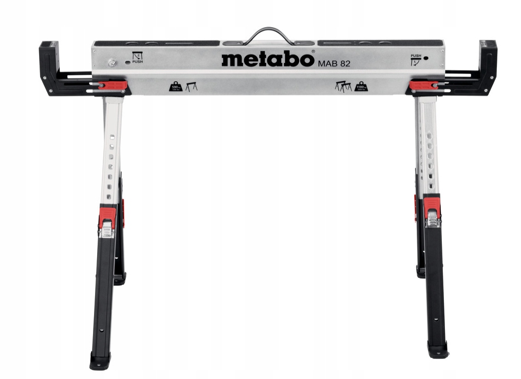 METABO ZESTAW KOZŁÓW ROBOCZYCH SKŁADANYCH KOBYŁKA STÓŁ MAB 82 626990000 -