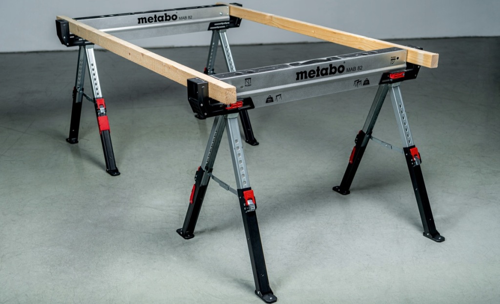 METABO ZESTAW KOZŁÓW ROBOCZYCH SKŁADANYCH KOBYŁKA STÓŁ MAB 82 626990000 -