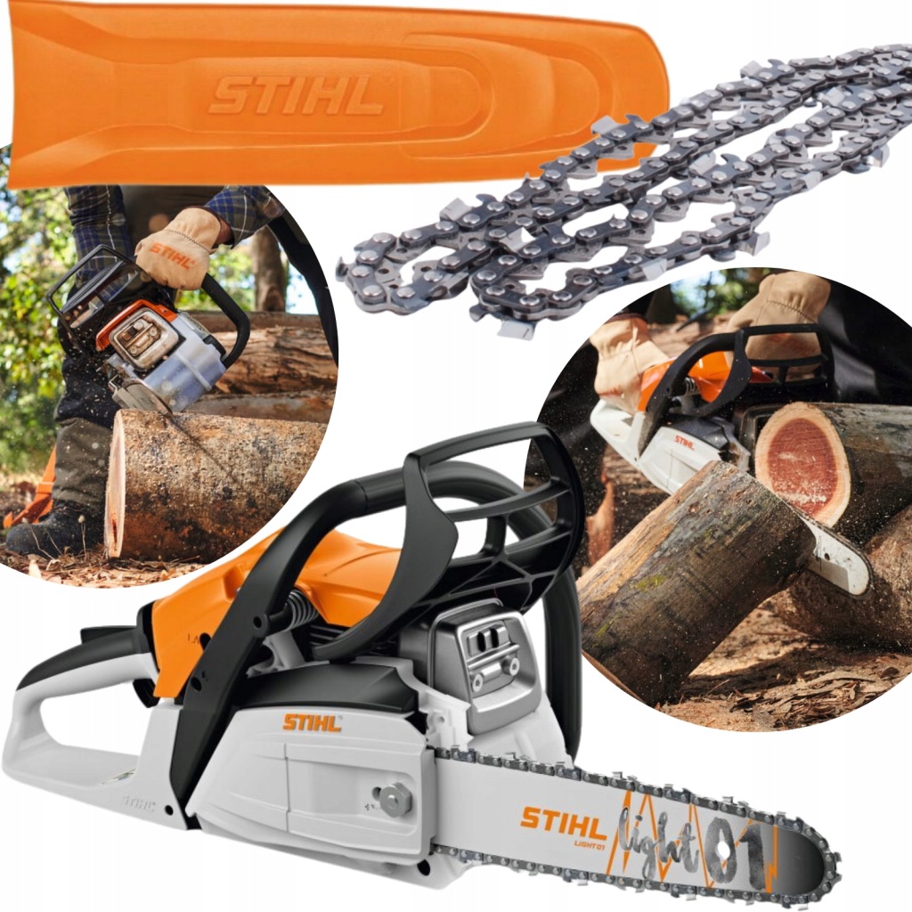 STIHL MS 172 Pilarka Spalinowa Łańcuchowa Mocna Piła do Drewna Wydajna