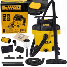 Odkurzacz przemysłowy DeWALT DXV34P 1200W 34l sucho/mokro -