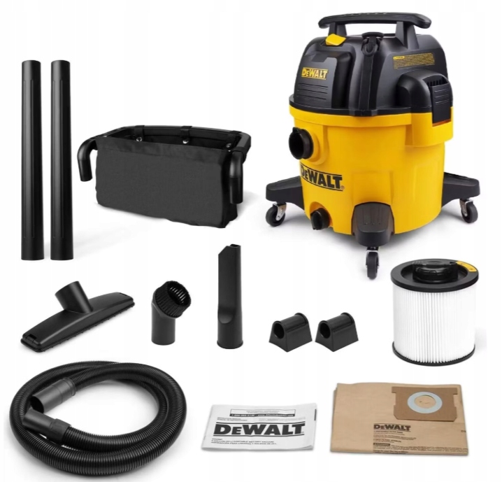 Odkurzacz przemysłowy DeWALT DXV34P 1200W 34l sucho/mokro -