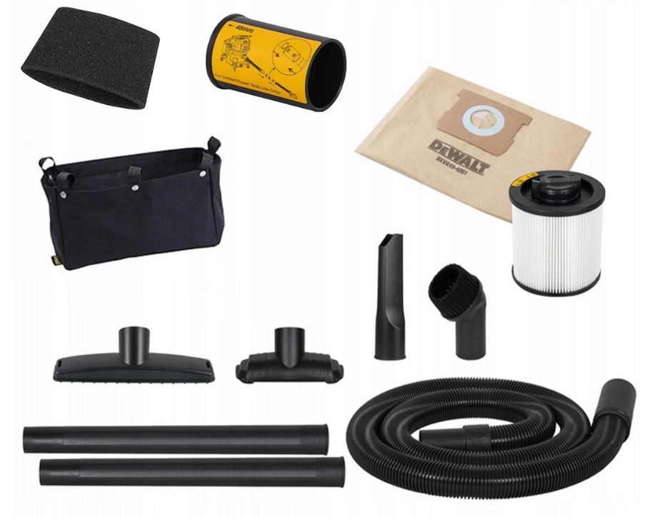Odkurzacz przemysłowy DeWALT DXV34P 1200W 34l sucho/mokro -