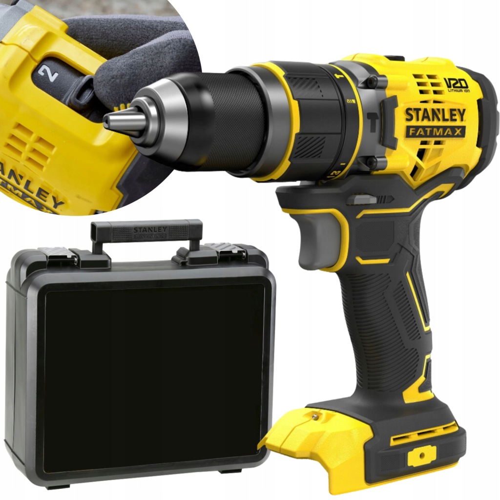 iertarko wkrętarka udarowa 18V 80Nm body STANLEY SFMCD721 + kufer -