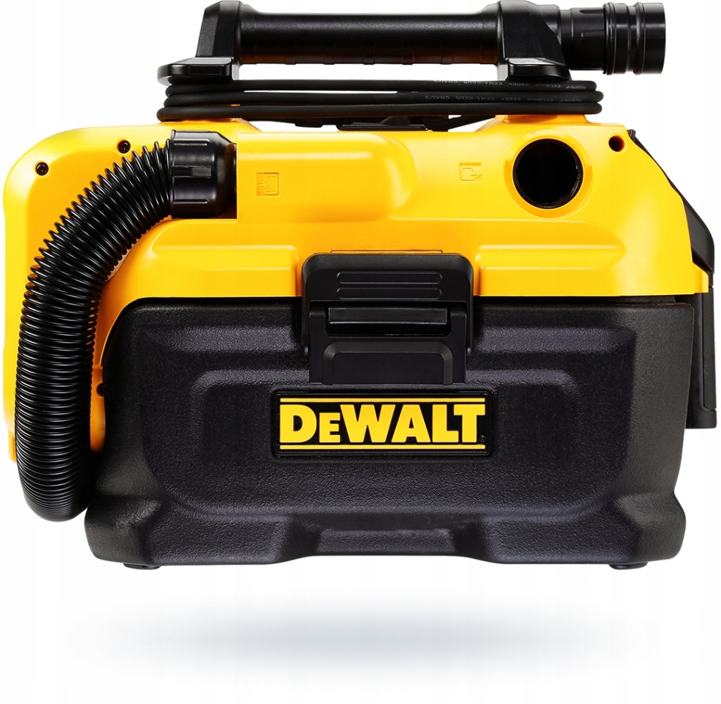 ODKURZACZ PRZEMYSŁOWY AC/DC DO PRACY NA SUCHO I MOKRO 18V DeWALT DCV584L