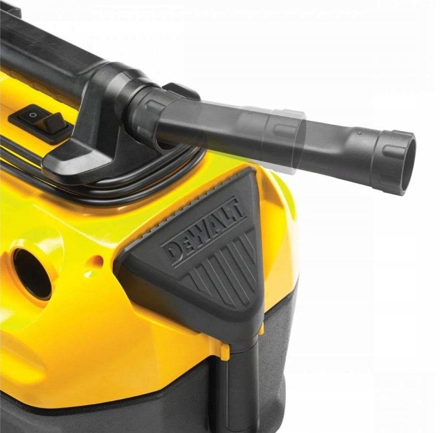 ODKURZACZ PRZEMYSŁOWY AC/DC DO PRACY NA SUCHO I MOKRO 18V DeWALT DCV584L