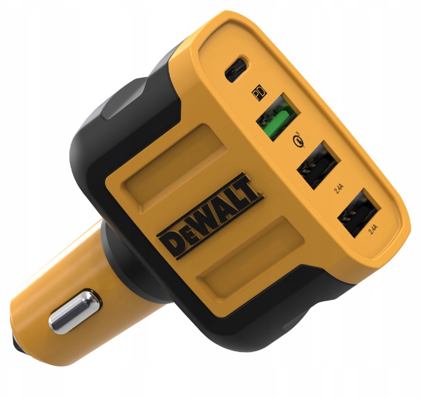 DEWALT ŁADOWARKA SAMOCHODOWA 4 W 1 USB PD QUICK CHARGE DXMA141-9009-DWG