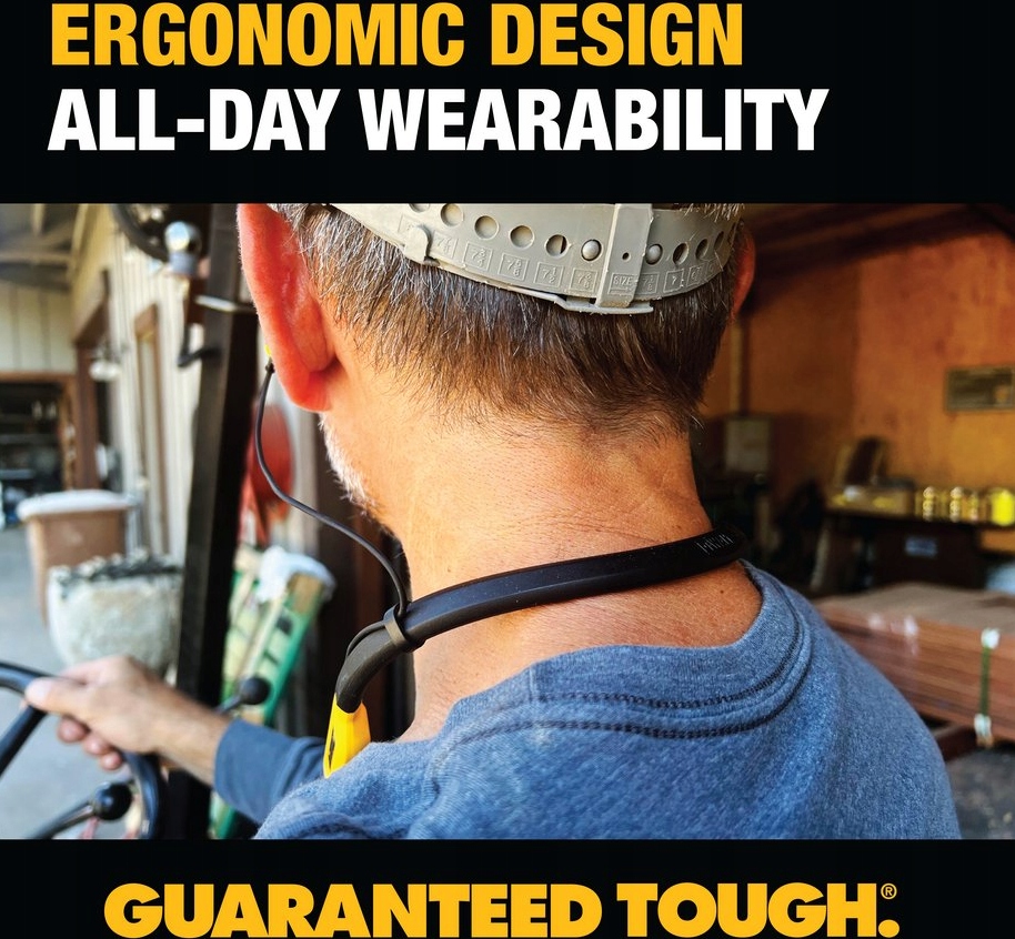 SŁUCHAWKI DOUSZNE EARBUDS JOBSITE PRO MAX BLUETOOTH 5.0 DXMA190-93 DEWALT -