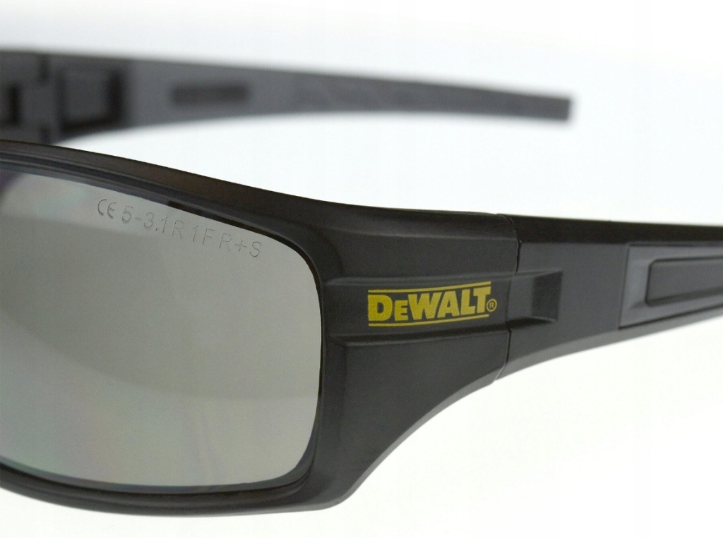 DEWALT OKULARY OCHRONNE PRZECIWSŁONECZNE UV, BHP CZARNE DPG101-2D