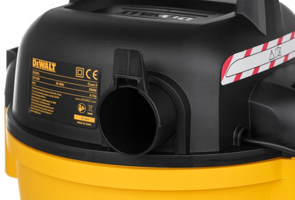 DEWALT ODKURZACZ PRZEMYSŁOWY  23L 48MM BEZWORKOWY DMUCHAWA