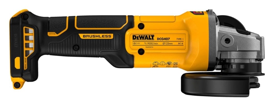 Szlifierka kątowa Akumulatorowa DeWALT DCG407N 18V 125mm XR BL Body