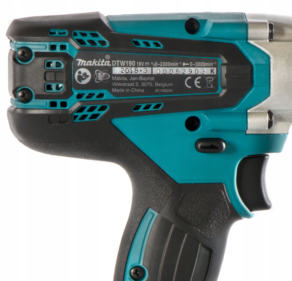 Klucz udarowy akumulatorowy LXT 18V 190Nm 1/2" Makita DTW190Z body