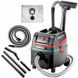 Metabo ASR 25 L SC Odkurzacz Przemysłowy z Otrząsaczem (1400W / 25L / Klasa L)