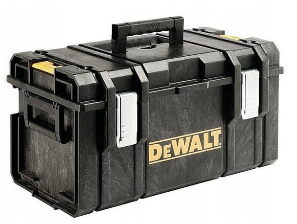 Pancerna skrzynia narzędziowa DeWalt DS300 z metalowymi klamrami