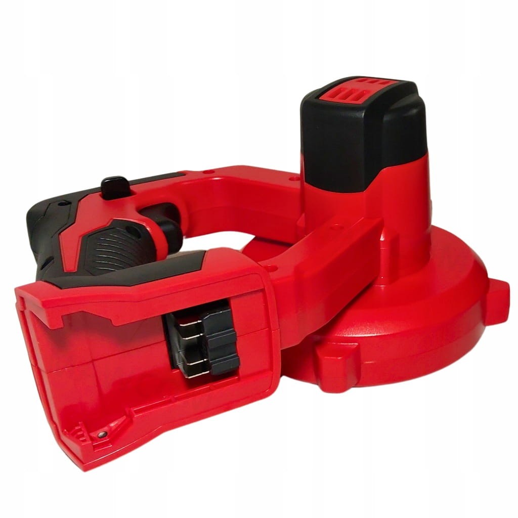 Tylna część dmuchawy Milwaukee - gniazdo akumulatora M18 i ergonomiczny chwyt