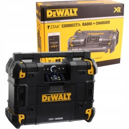 DeWalt DWST1-81078 Radio Budowlane z Ładowarką TSTAK (45W / DAB+ / Bluetooth / USB)