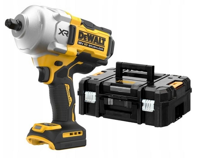 Najmocniejszy klucz udarowy DeWalt DCF961 w zestawie z walizką TSTAK