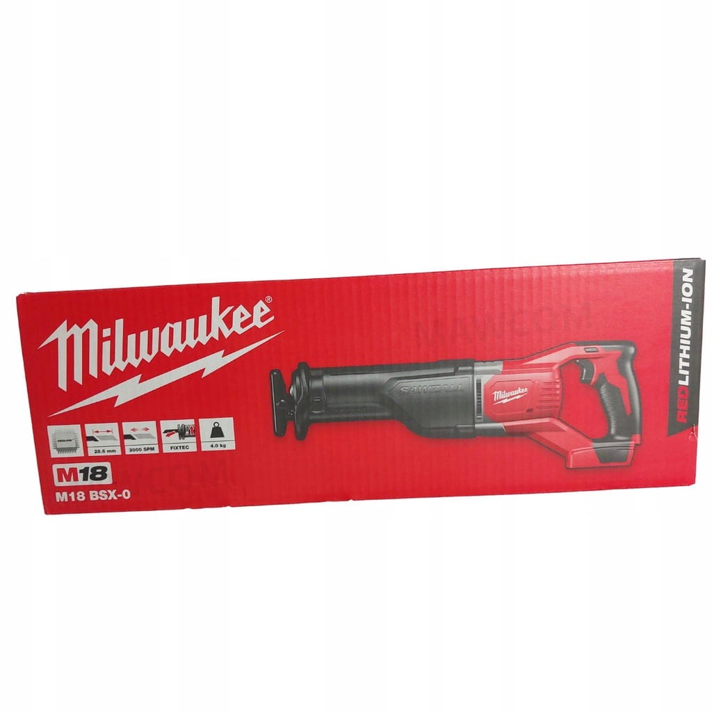 Oryginalne opakowanie kartonowe Milwaukee M18 BSX-0