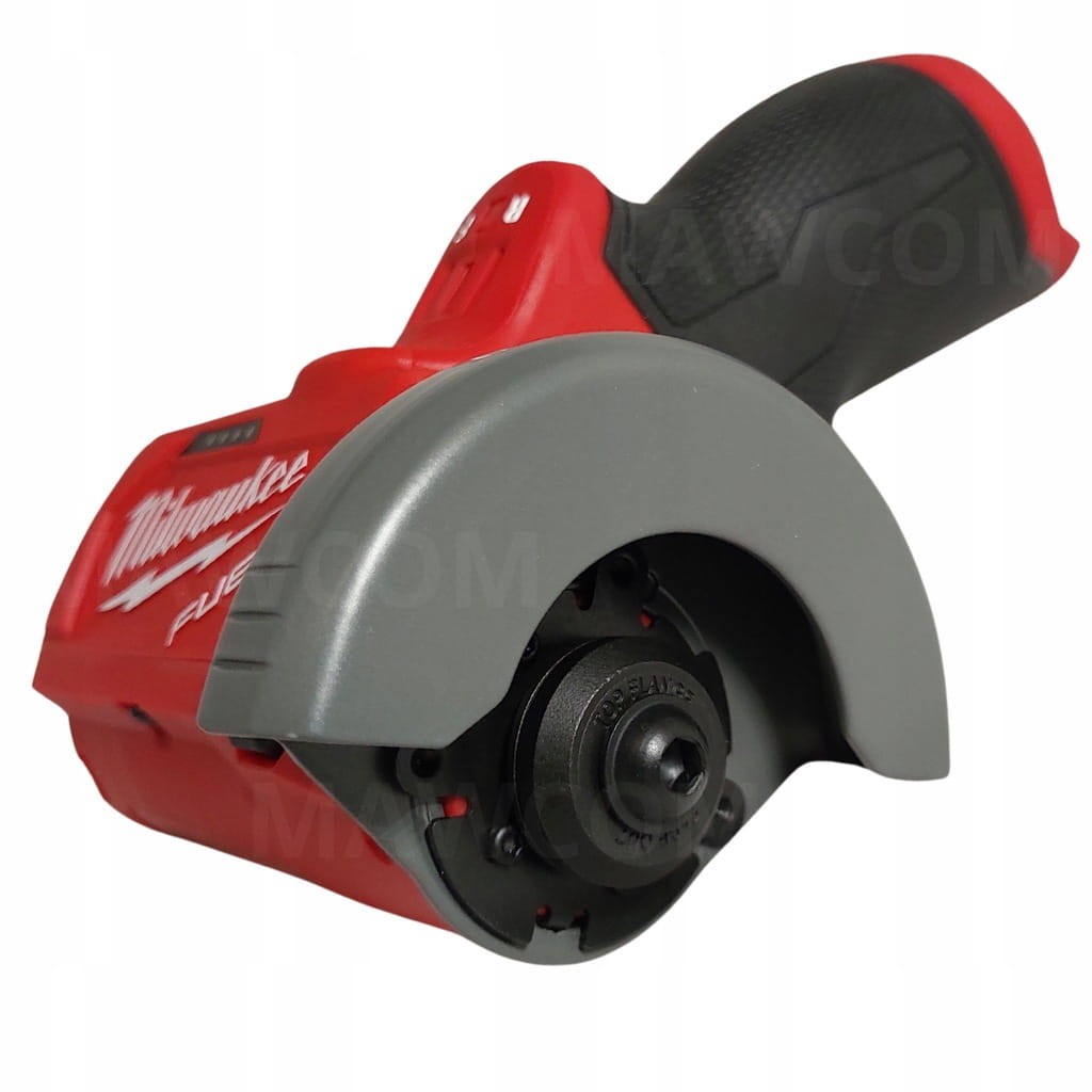 Szlifierka Milwaukee M12 FCOT ze standardową metalową osłoną tarczy 76mm
