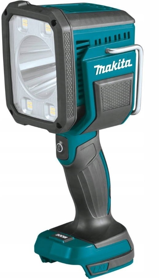 Szperacz Makita DML812 - profil boczny z ergonomicznym uchwytem