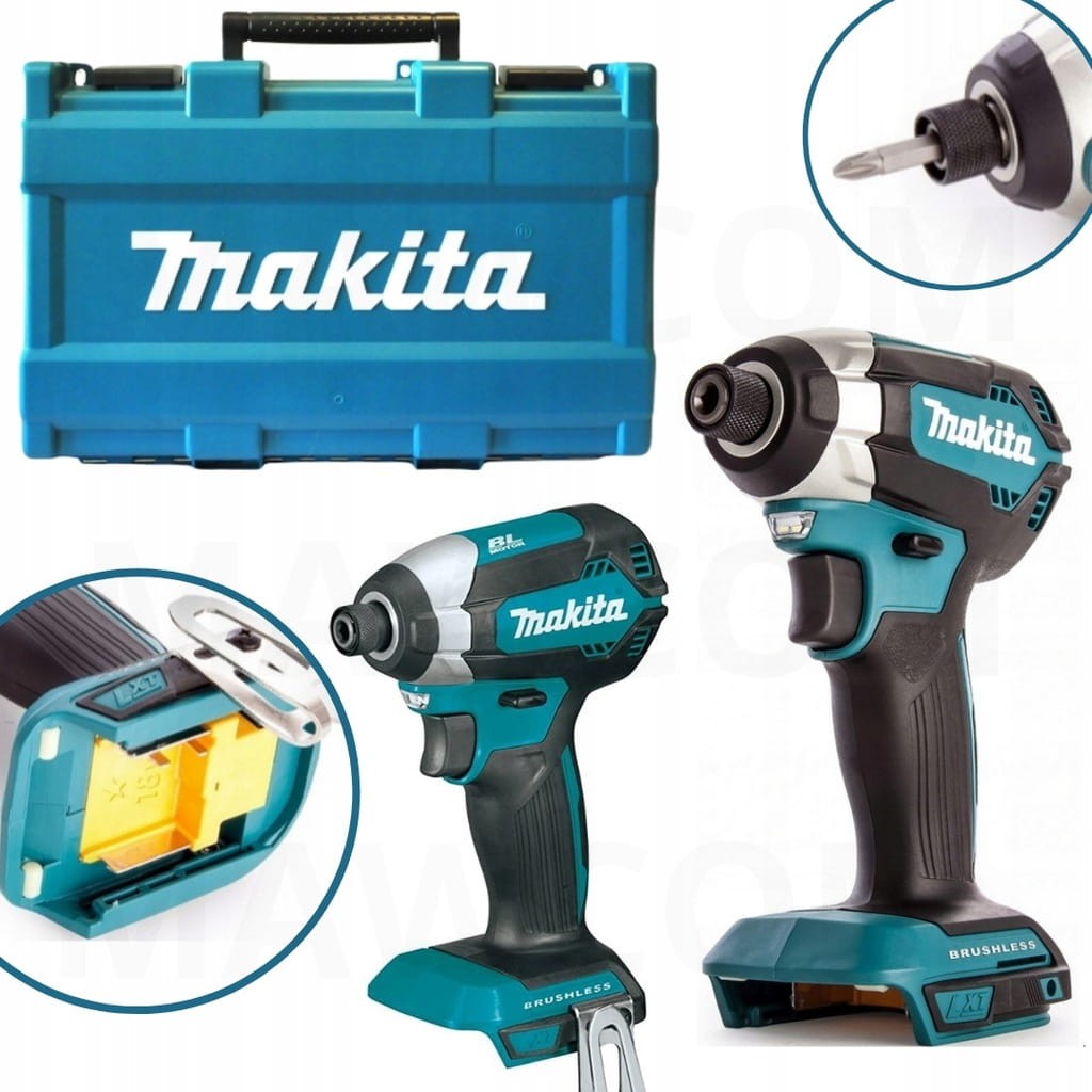 Zestaw Makita DTD153Z - zakrętarka bezszczotkowa z walizką systemową MAKPAC