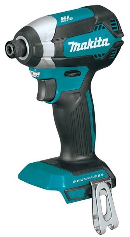 Front zakrętarki Makita DTD153Z - oświetlenie LED i uchwyt HEX