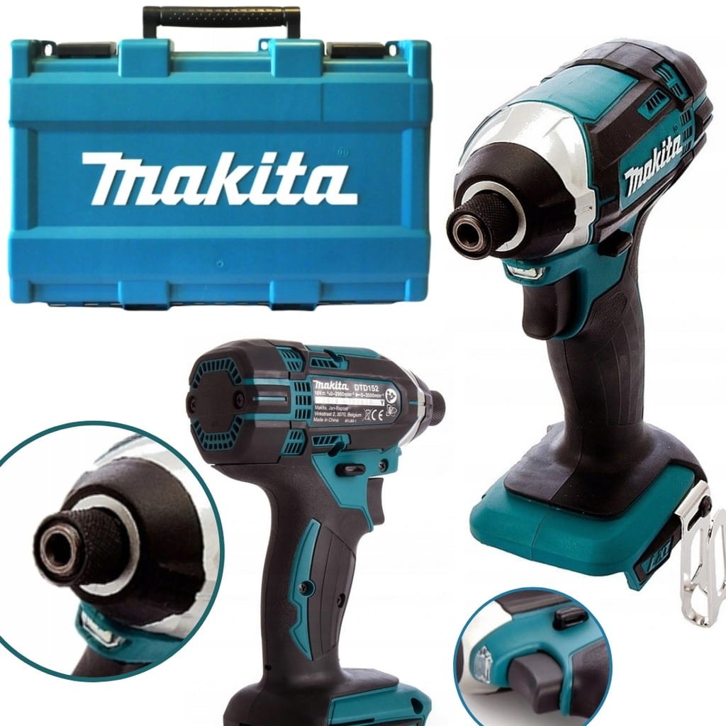 Zestaw Makita DTD152Z - zakrętarka udarowa 165Nm z walizką MAKPAC