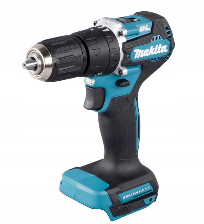 Profil wkrętarki Makita DHP487 - ultra krótka głowica i ergonomiczny uchwyt