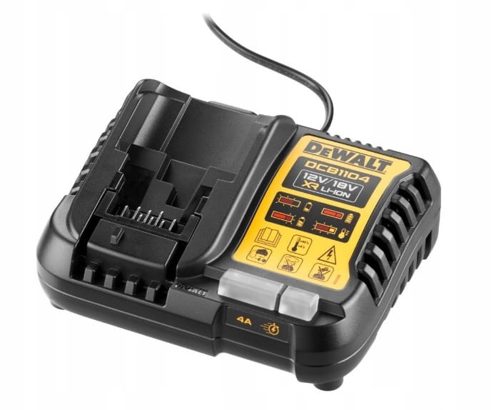 Ładowarka wielonapięciowa DeWalt DCB1104 do baterii XR Li-Ion 12V i 18V