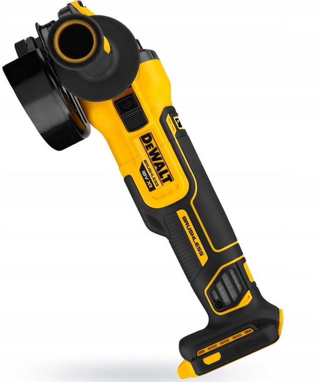 Wąski profil szlifierki DeWalt DCG409 18V/54V - widok z góry